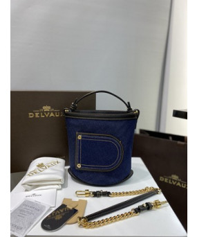 델보 핀 버킷백